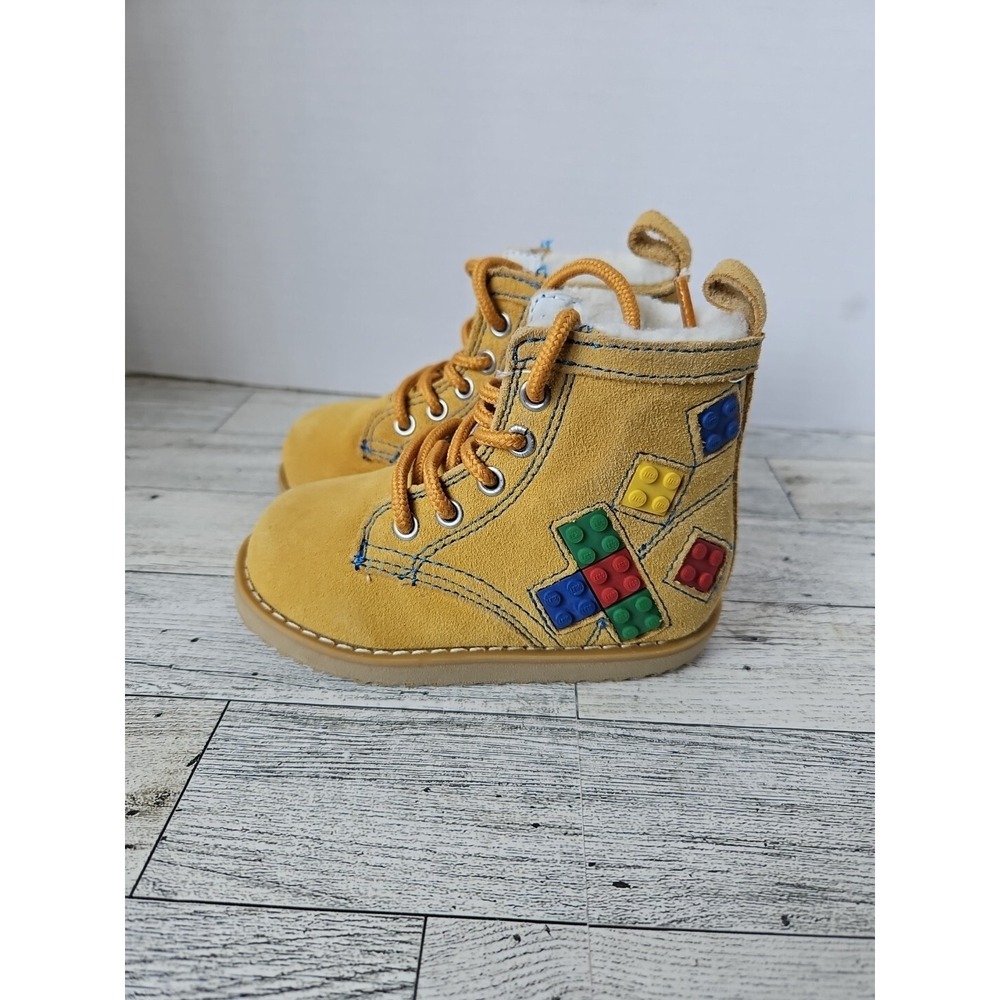 Lego Toddler Boots Size 5.0 Suede Vintage